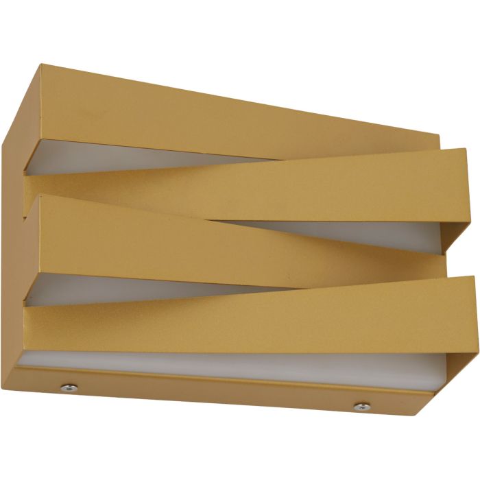 Searchlight Wandlamp Section goud 20cm 5053423302027