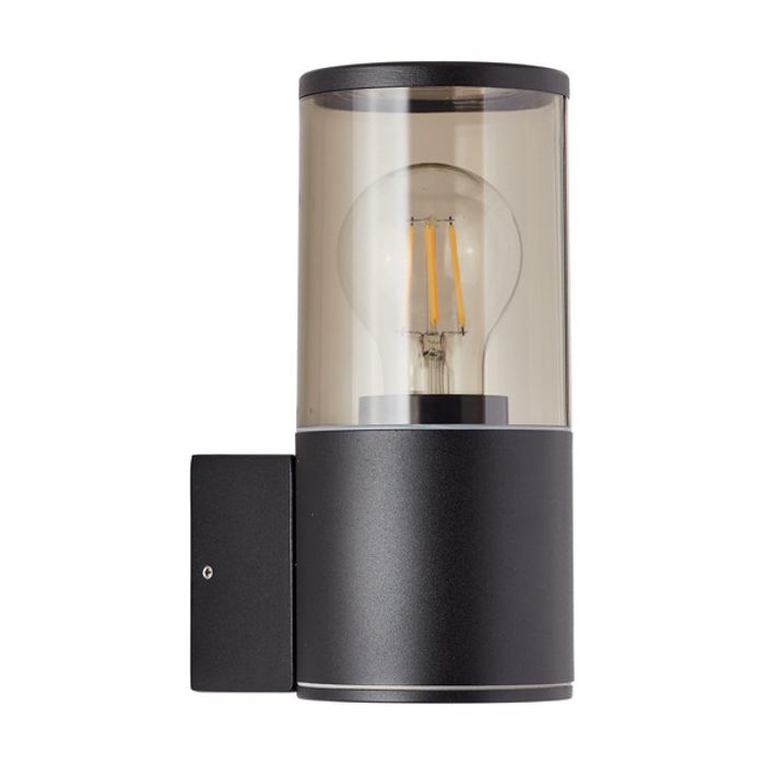 Brilliant Wandlamp Sergio zwart 20cm 4004353405662