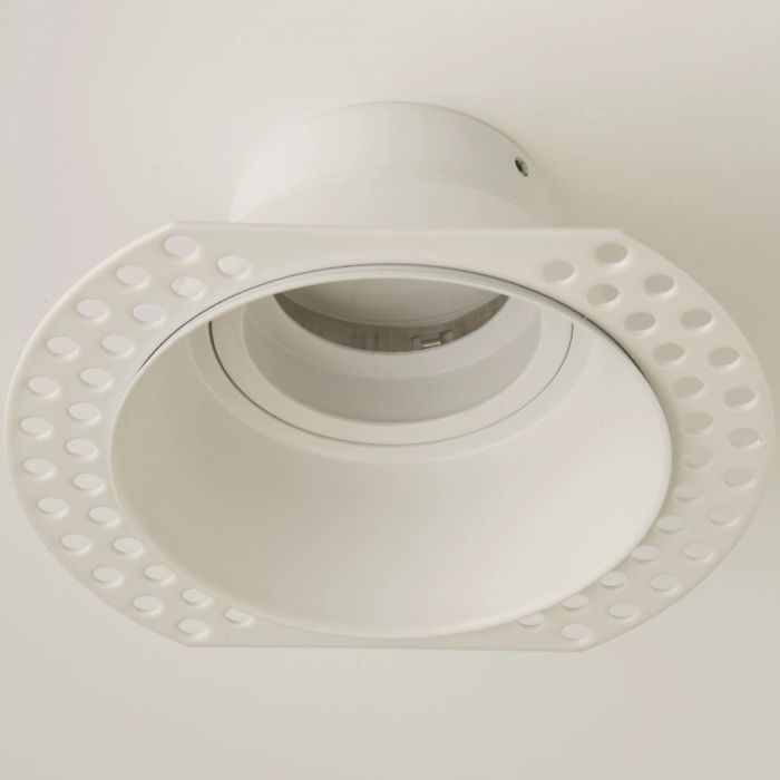 Searchlight Inbouwspot Slim Trimless IP65 wit ZM90 D100mm 5053423312149