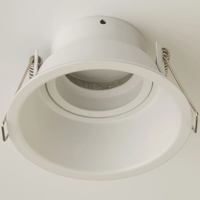 Searchlight Inbouwspot Slim Trim IP65 wit ZM90 D100mm 5053423312132