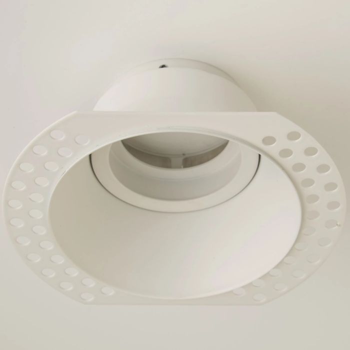 Searchlight Inbouwspot Slim Trimless wit ZM90 D100mm 5053423305264