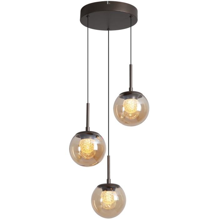 Searchlight Hanglamp Solis champagneglas 35cm 5053423324784