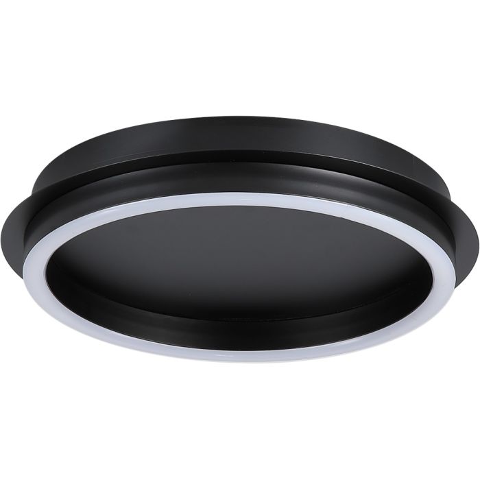 Searchlight Plafonniere Stellaris zwart 36cm 5053423301778