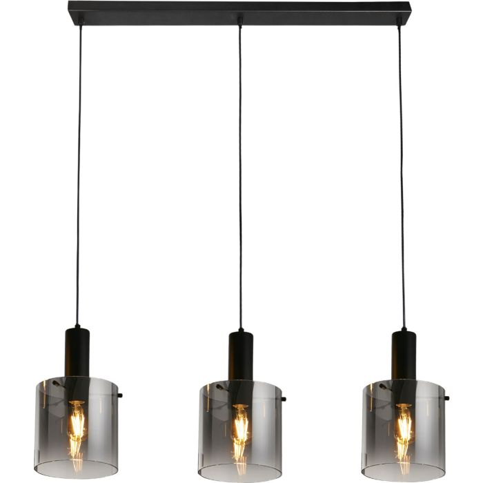 Searchlight Hanglamp Zweden zwart 101cm 5053423303796