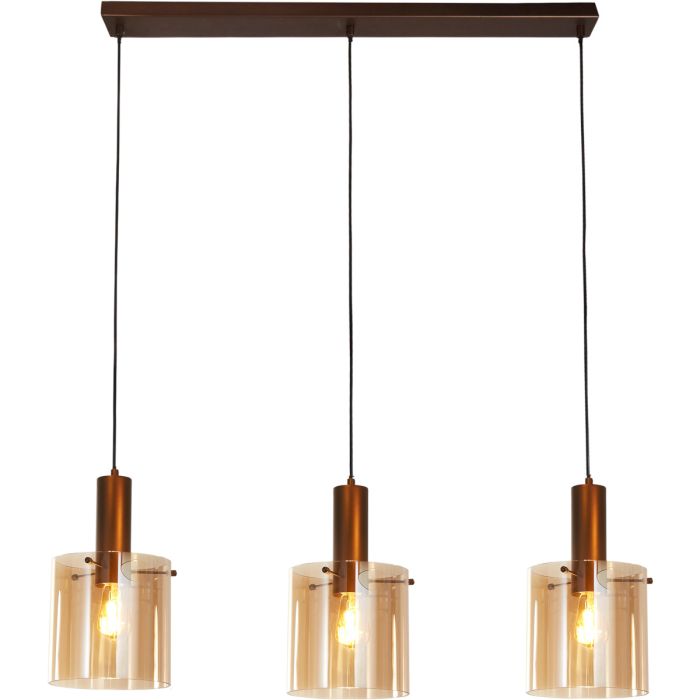 Searchlight Hanglamp Zweden mokka 101cm 5053423303802