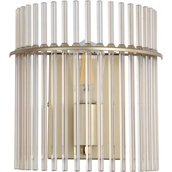 Searchlight Wandlamp Swizzle goud 26cm 5053423305332