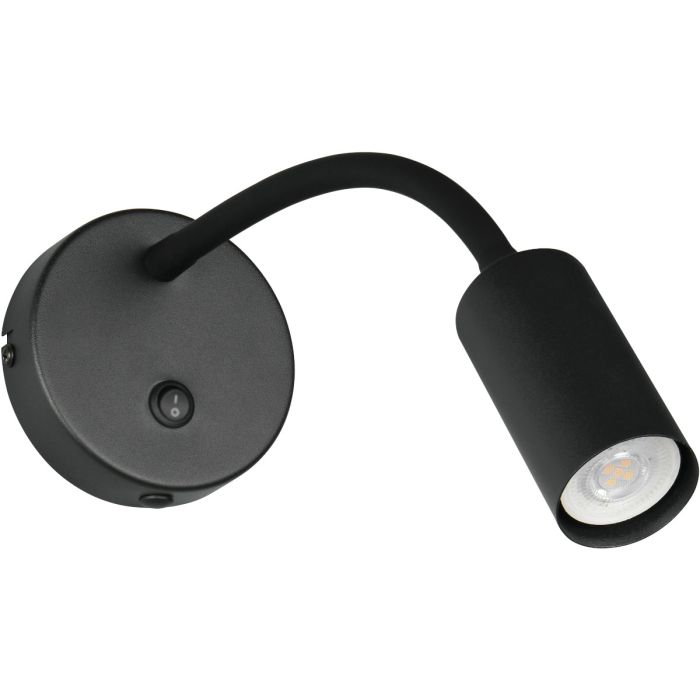 Trio  Wandspot Taryn zwart 36cm 4017807685671