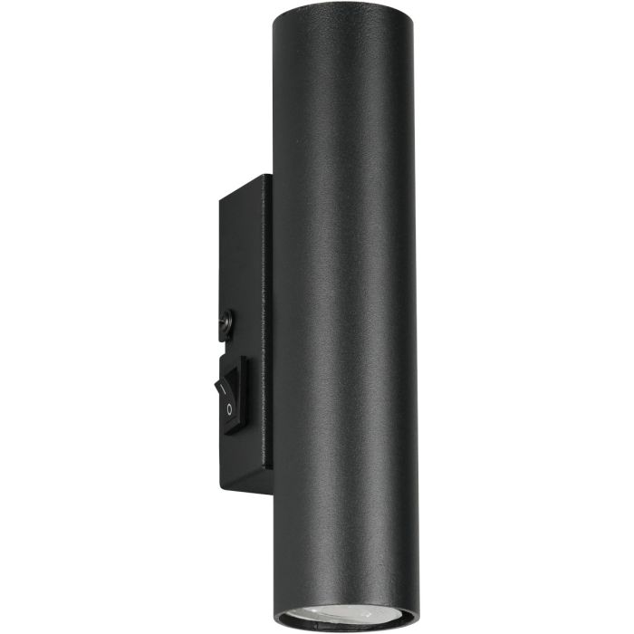 Trio  Wandlamp Taryn zwart 18cm 4017807688702