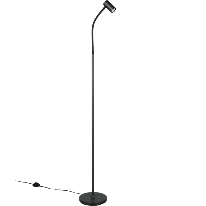 Trio  Leeslamp Taryn zwart 141cm 4017807685756