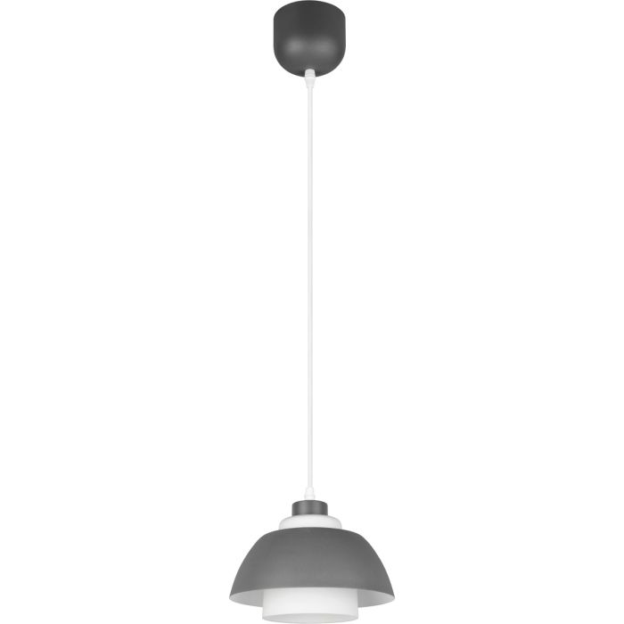 Trio  Hanglamp Tilos antraciet 23cm 4017807682403
