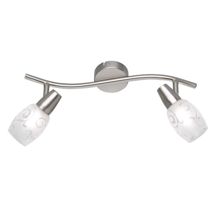 Trio  Spot Colmar staal 39cm 4017807305371