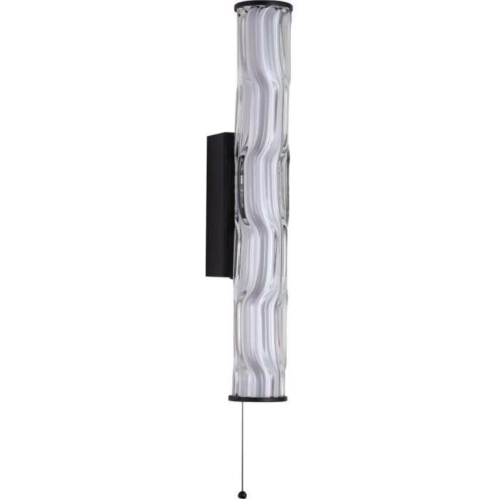 Searchlight Wandlamp Vibrate zwart 43cm 5053423302119