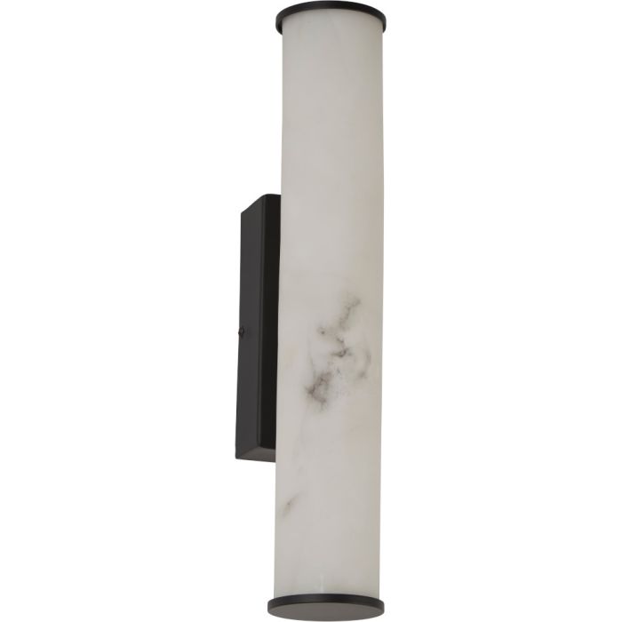 Searchlight Wandlamp Wales zwart 35cm 5053423301150