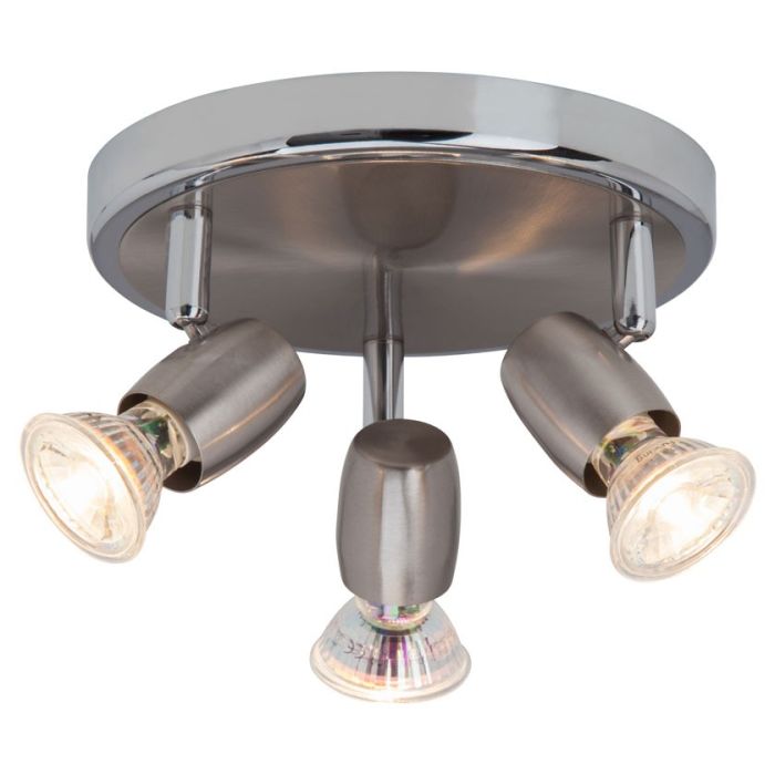 Brilliant Spot Wesley staal 19cm 4004353200311