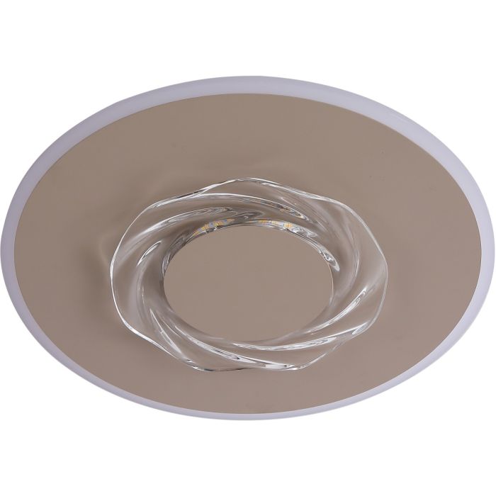 Searchlight Plafondlamp Wreath zand 38cm 5053423325699