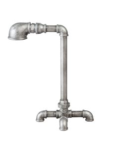 ETH Tafellamp Pipe zilver 39cm 8718226346230