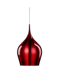 Searchlight Hanglamp Vibrant rood 26cm 5053423027753