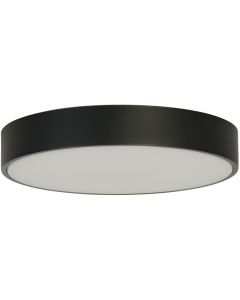Searchlight Plafonniere Palma zwart 25cm 5053423273303