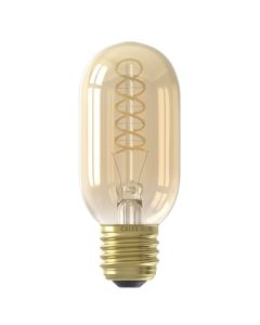 Calex T45 E27 tubular 3,8w 250lm goud 8712879152347