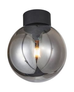 Brilliant Plafondlamp Astro zwart 25cm 4004353358715