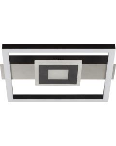 Brilliant Plafondlamp Baldo zwart 30cm 4004353463051