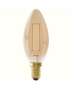Calex B35 E14 kaars 3,5w 250lm goud 8712879153245
