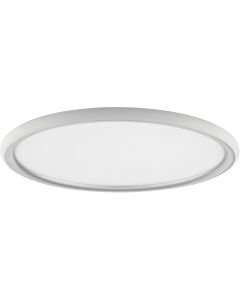 Brilliant Plafonniere Carloz zilver 40cm 4004353462757