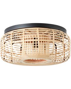 Brilliant Plafondlamp Crosstown bruin 45cm 4004353379888