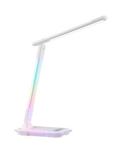 Brilliant Bureaulamp Cyberglow wit 32cm 4004353460678