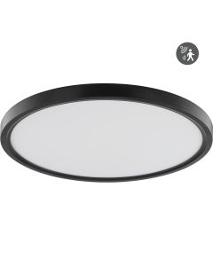 Brilliant Plafonniere Galo zwart 40cm 4004353462856