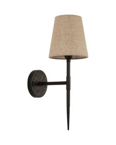 Searchlight Wandlamp Gothic zwart 43cm 5053423249988