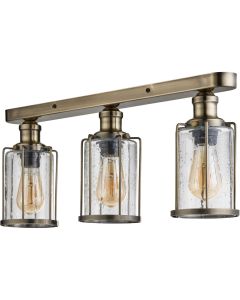 Searchlight Plafondlamp Pipes brons 58cm 5053423134864