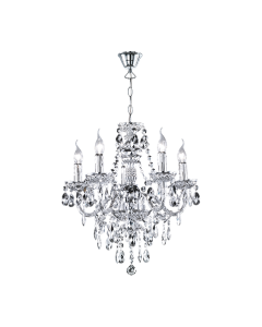 Trio  Kroonluchter Lüster chroom 52cm 4017807213935