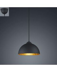 Trio  Hanglamp Jimmy zwart 31cm 4017807284379