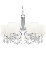 Searchlight Kroonluchter Nina wit 75cm 5053423019192