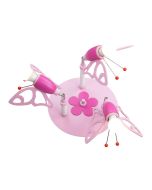 Elobra Spot Vlinder roze 40cm 4019698122846