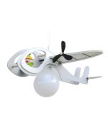 Elobra Hanglamp Vliegtuig Joe zilver 60cm 4019698125489