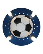 Elobra Plafondlamp Voetbal blauw 50cm  4019698127766