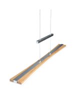 Elobra Hanglamp Panama eiken 120cm 4019698138625