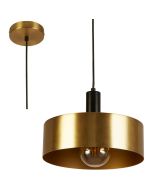 Searchlight Hanglamp Knox goud 30cm 5053423251806