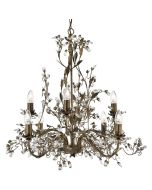 Searchlight Kroonluchter Almandite bruin 74cm 5053423021072