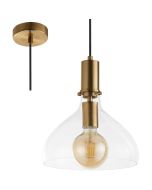 Searchlight Hanglamp Margarita messing 25cm 5053423243078