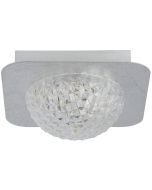 Searchlight Plafonniere Celastia zilver 18cm 5053423168197