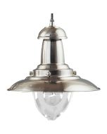 Searchlight Hanglamp Fisherman zilver 32cm 5013874201218