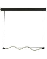 Searchlight Hanglamp Serpent zwart 101cm 5053423189727