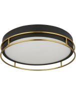 Searchlight Plafonniere Phoenix messing 40cm 5053423251035