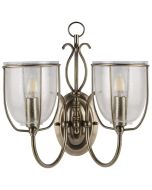 Searchlight Wandlamp Silhouette brons 35cm 5013874207616