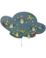 Niermann Standby Plafondlamp Beertjes blauw 74cm 4036239106417