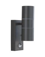 Searchlight Sensorlamp Metro zwart 22cm 5053423076539