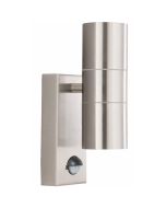 Searchlight Sensorlamp Metro staal 22cm 5013874364333